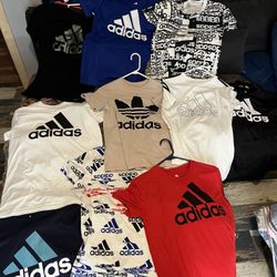Youth Large Adidas Shirt Bundle 