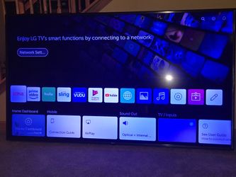 LG 75 Inch Smart TV...Yes It's Available. READ AD