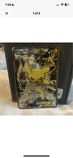 Pikachu EX XY124 XY Promo Holo English 130 HP Basic Pokemon TCG Card