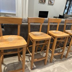 Wooden Kitchen Stool 