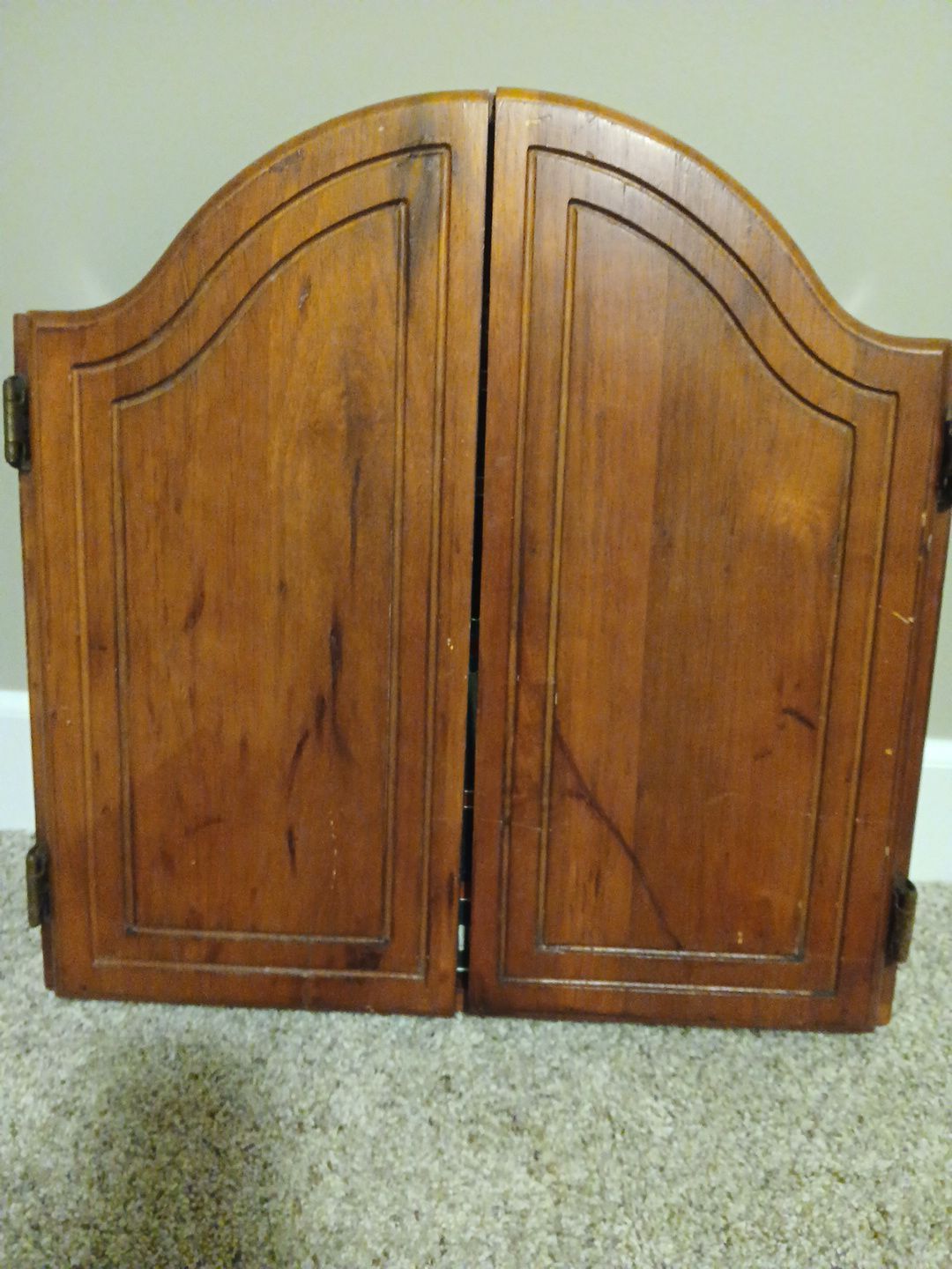 Dart Board Cabinet