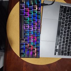 60% Keyboard With Blue Switches