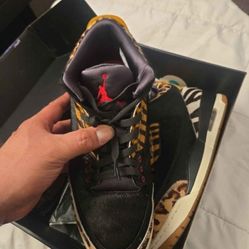 Jordan 3 Animal Instinct Size 10 