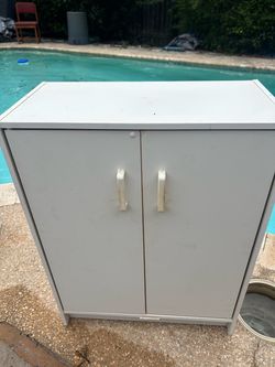 White Storage Cabinet