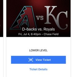 Kansas City Royals Vs Arizona Dbacks 4th Of July Game
