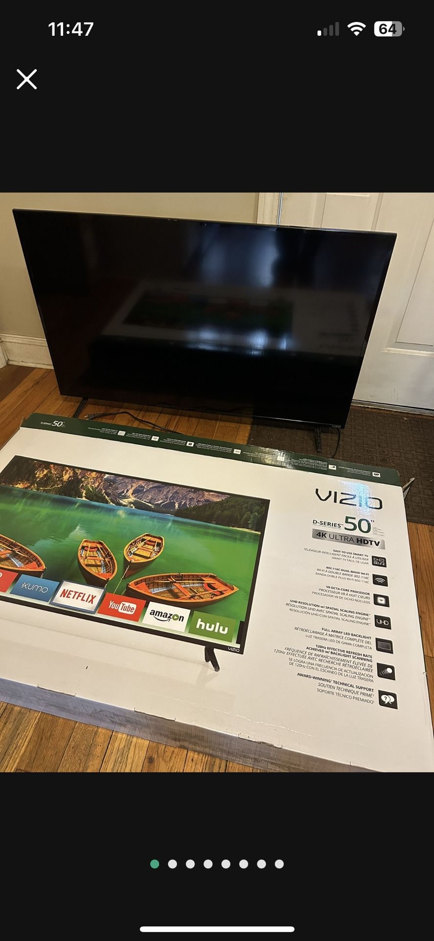Vizio D50 4K Ultra HD TV