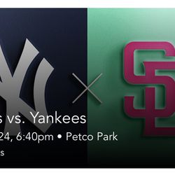 Padres vs Yankees Friday 5/24