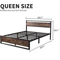 Queen Bed Frame 