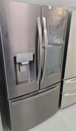 LG 3-Door Stainless Steel Refrigerator
