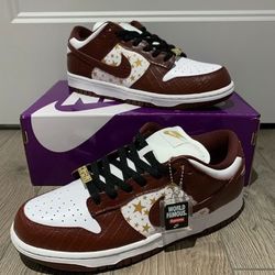 Supreme x Nike Dunk Low Barkroot Brown - Size 11