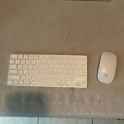 Apple Magic Keyboard And Mouse 