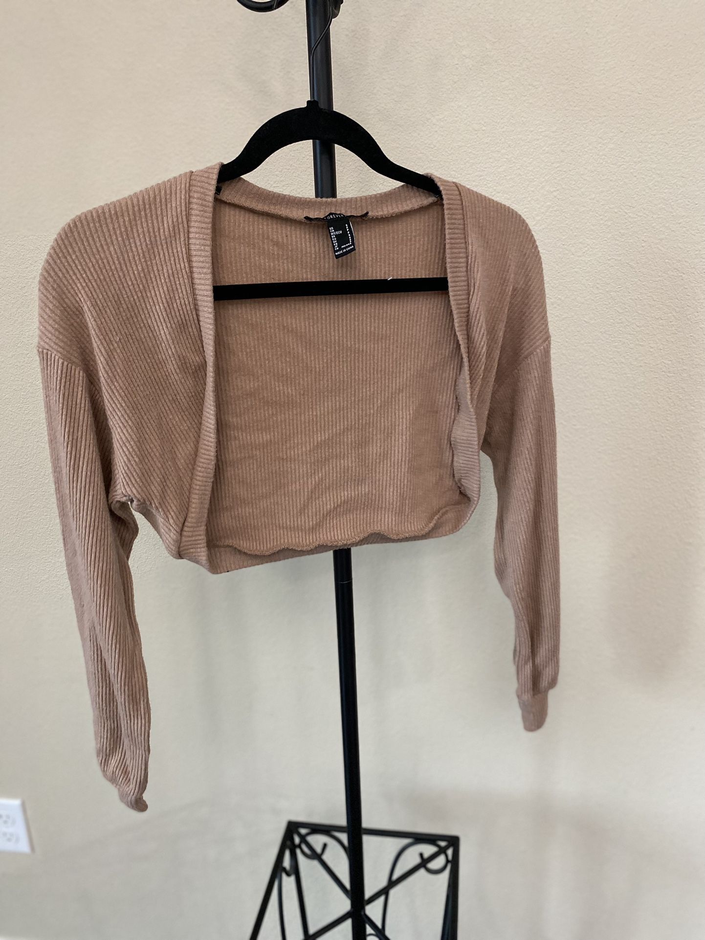 Forever 21 Crop Cardigan