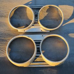 1967 Chevy Chevelle Headlight Bezels 