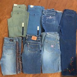 (7) Girls Pants Lot Size 14 (Cash Only)