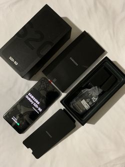 OPEN BOX 6.7” Unlocked Samsung Galaxy S20 Plus 5G Phone📱, 128GB Storage. Yes It’s Unlocked And Never Used.
