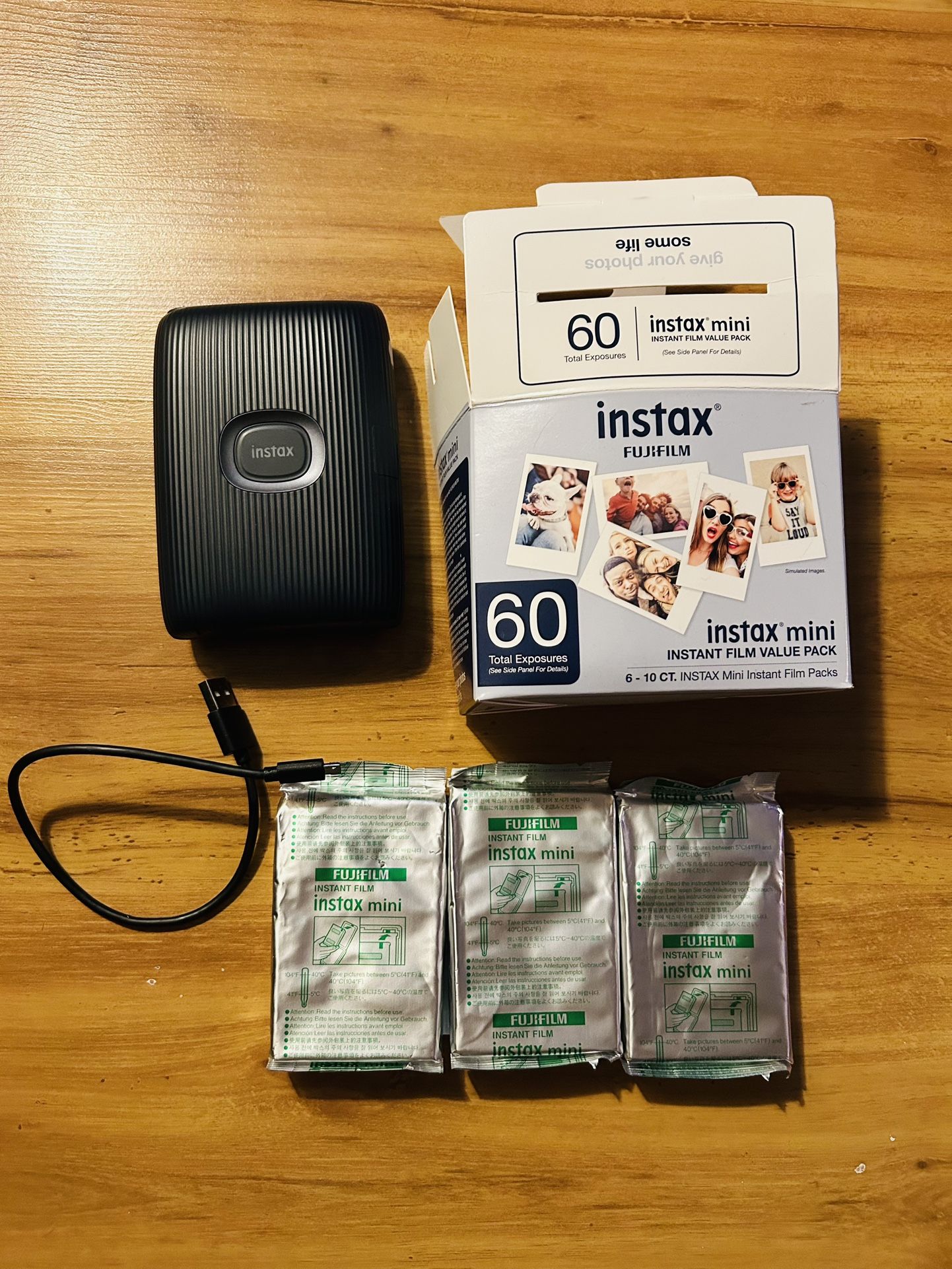 FujiFilm Instax Mini Link 2 Smartphone Printer & Film