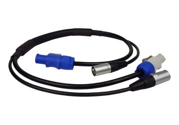 Blizzard ECPC-3 etherCON and powerCON Compatible Combo Cable - 3 ft