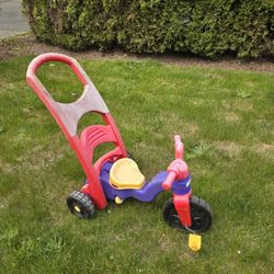 Kids Trike With Push Handle - PENDING 