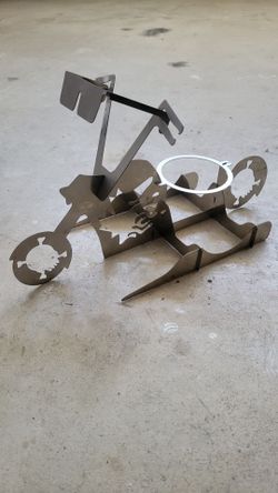 Cool sheet metal motorcycle