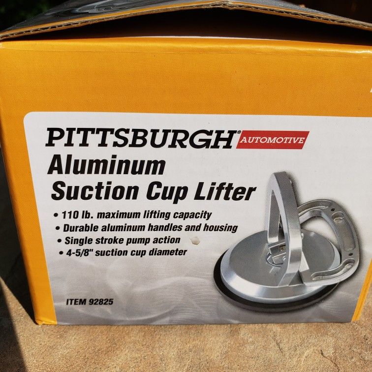 4-5/8 in. Aluminum Suction Cup Lifter - 110 lb.