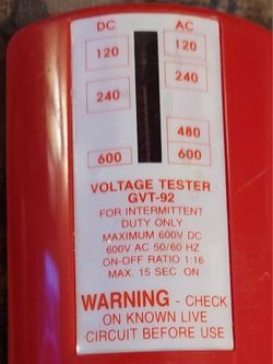 Vintage GB GVT-92 Electrical Testers - $15 each