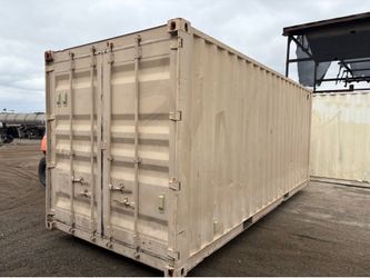 20 USED WWT STD 8’6 TALL SHIPPING CONTAINER