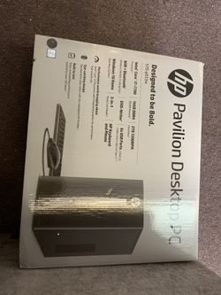 hp Pavilion desktop pc, brand new.