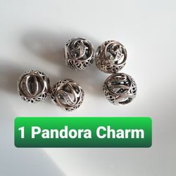 1 Pandora Alphabet Charm 