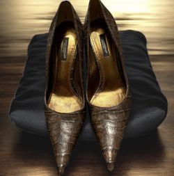 Dolce & Gabbana Leather Heels 