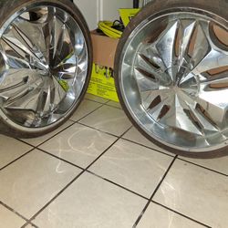 22" Tires With Rims