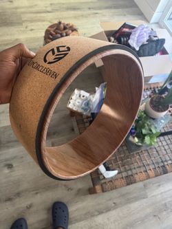 UpCircleSeven Cork Yoga Wheel
