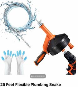 Rigid drain cleaner, $39 new
