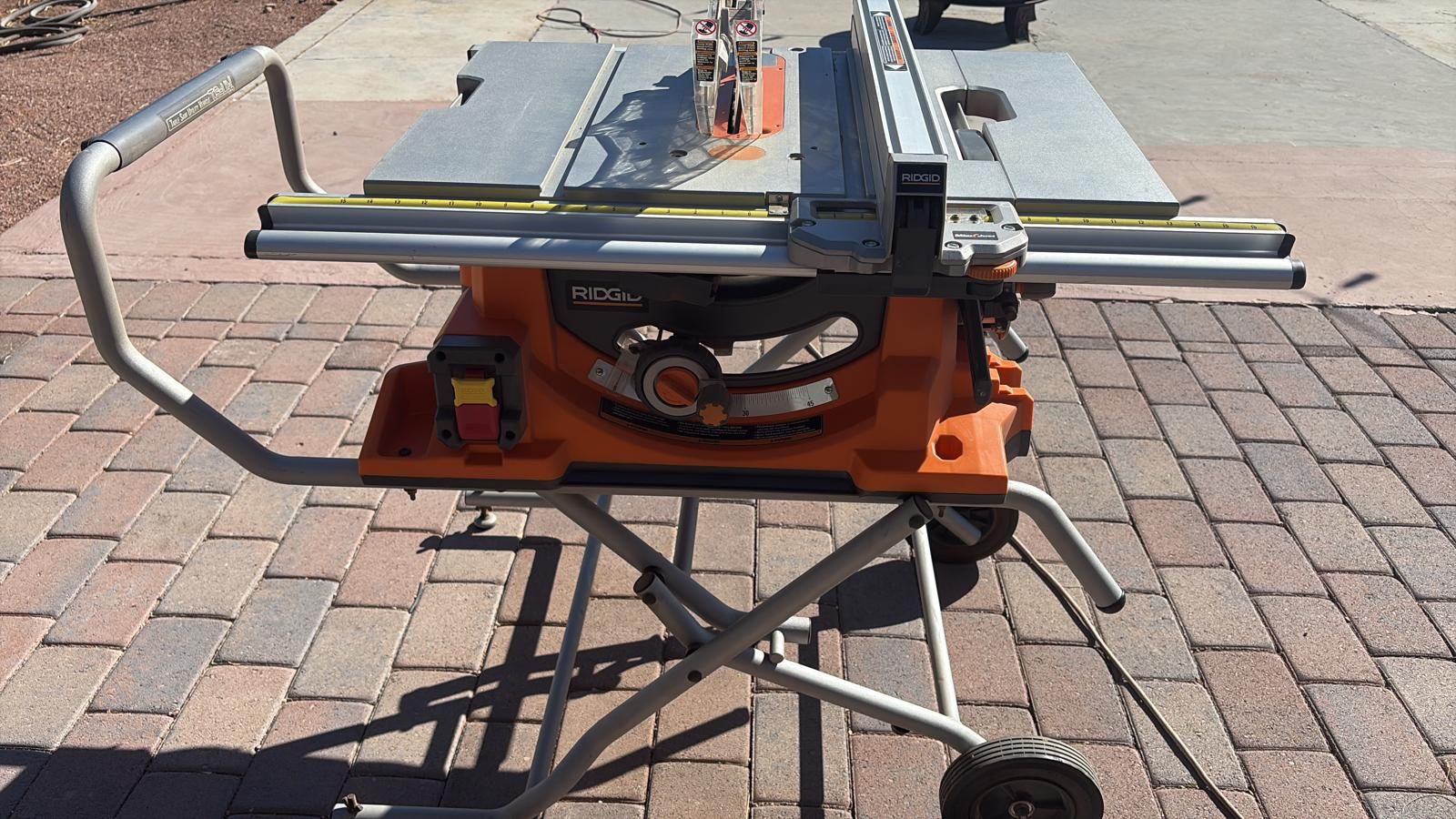 Ridgid Table Saw