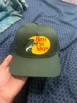 Bass pro shops hat green (damaged but new)