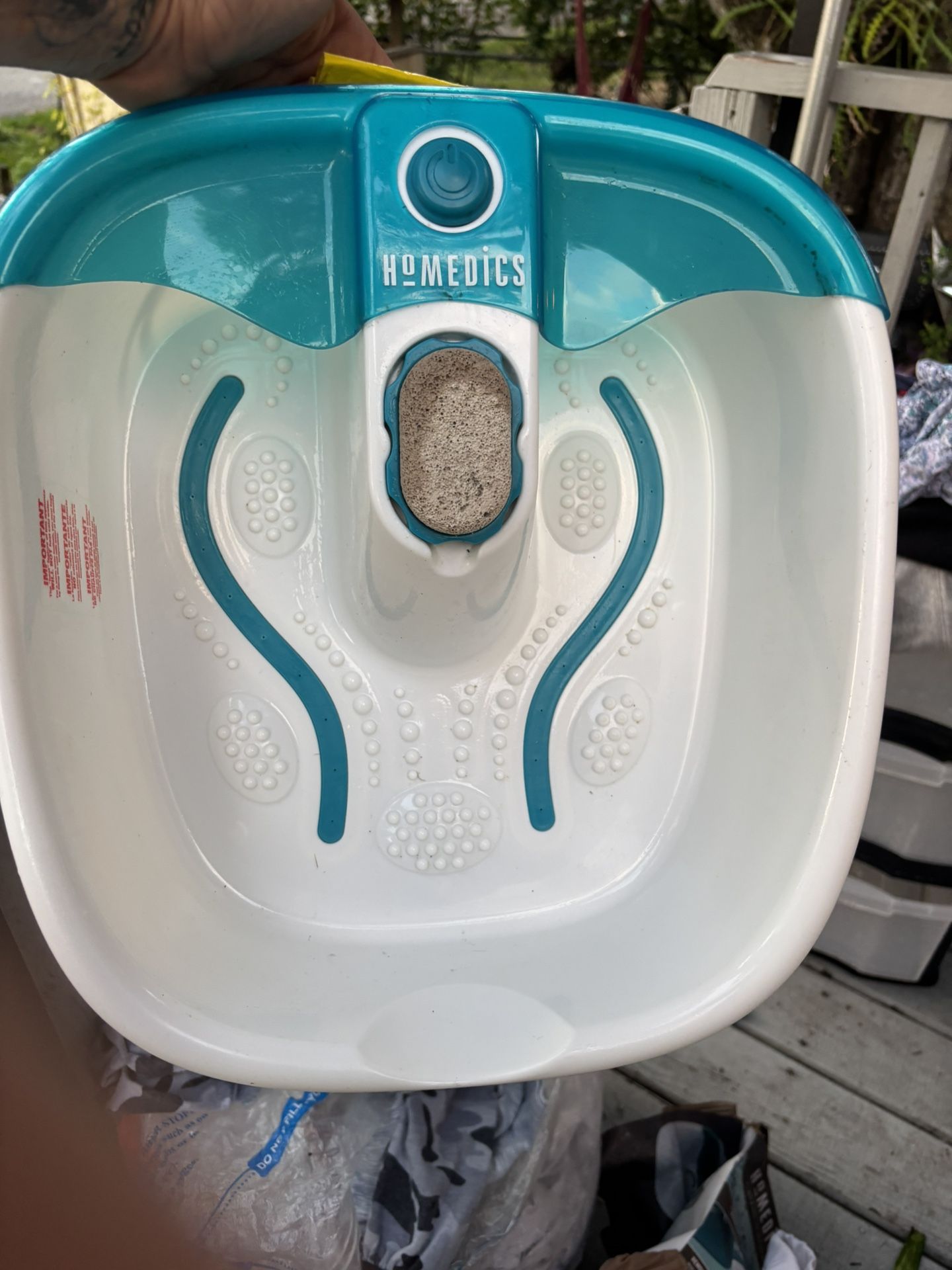 Homesick Foot Spa NWOB