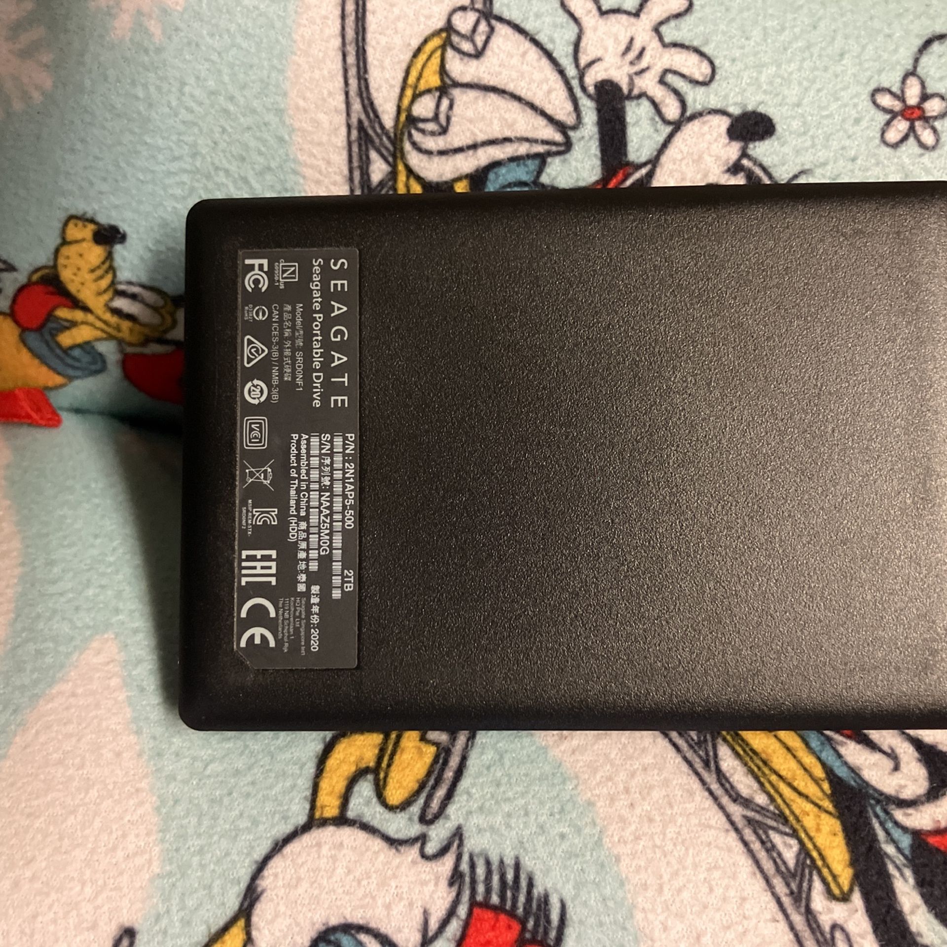 Seagate Portable Hard drive For Gaming Systems 2tb