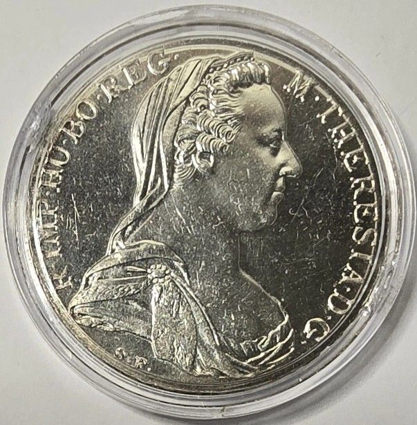 1780 Silver Proof Austria 1 Thaler