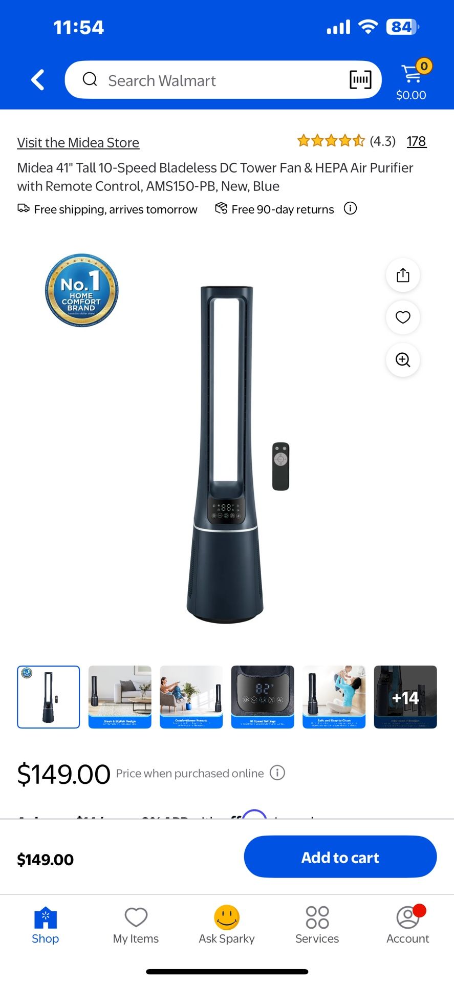 Tower Fan And Purifier