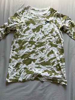 Nike Camo Long Sleeve T-Shirt