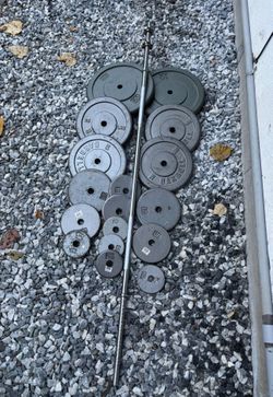 Weights 260 Lbs Plus Bar 