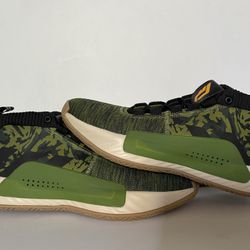 Adidas DAME 5 - Camo Green - Size 11 - Brand New 
