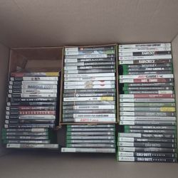 Huge Xbox Game Lot With Some PlayStation Games (DESCRIPTION)