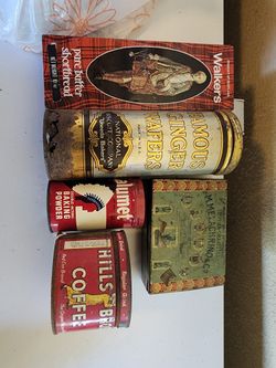 Vintage TINS for Sale