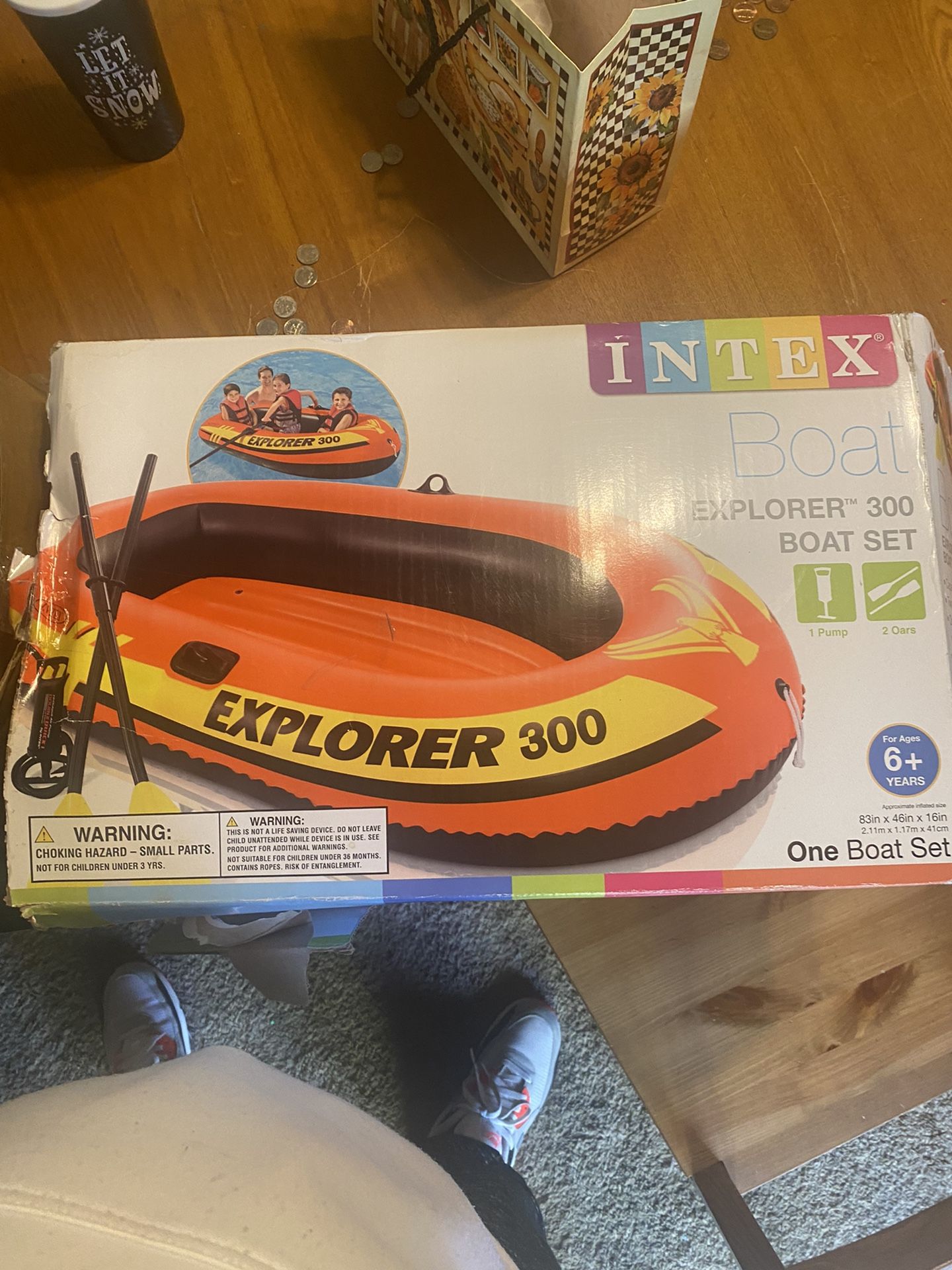 Intex Explorer 300 Boat 