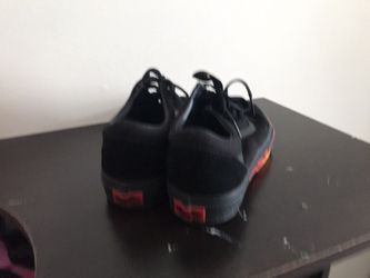 Old Skool Flame Wall Vans (SLIGHTLY WORN)