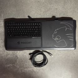 Roccat Sova Mechanical Gaming Keyboard Couch Lapboard + Roccat Gaming Mouse