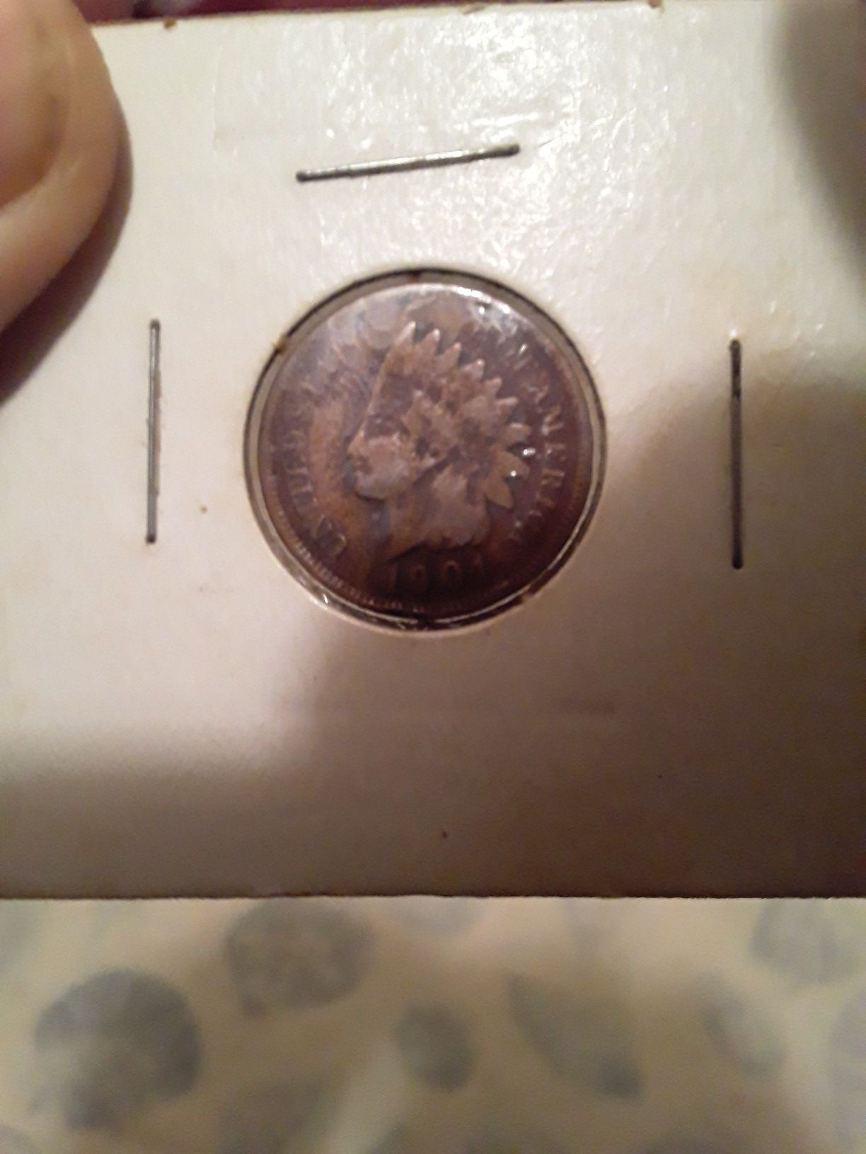 1901 Indian head penny