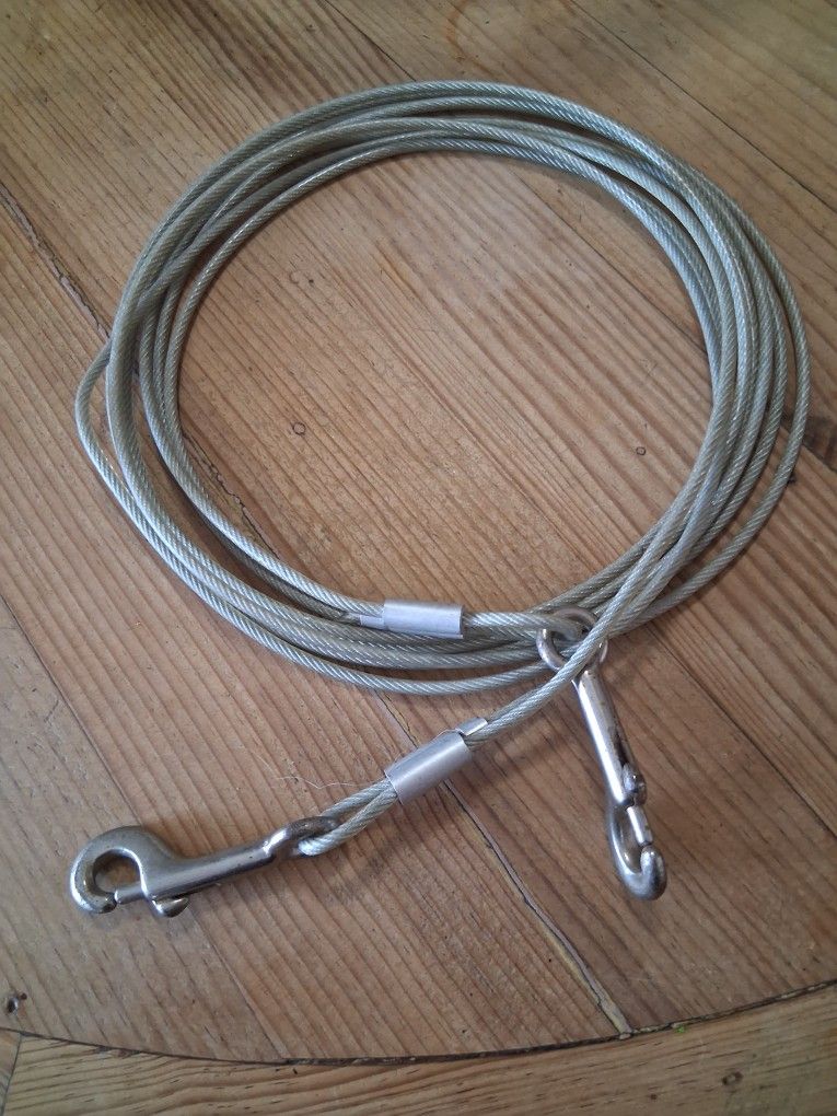Stainless Steel Chain With Hooks On Each End