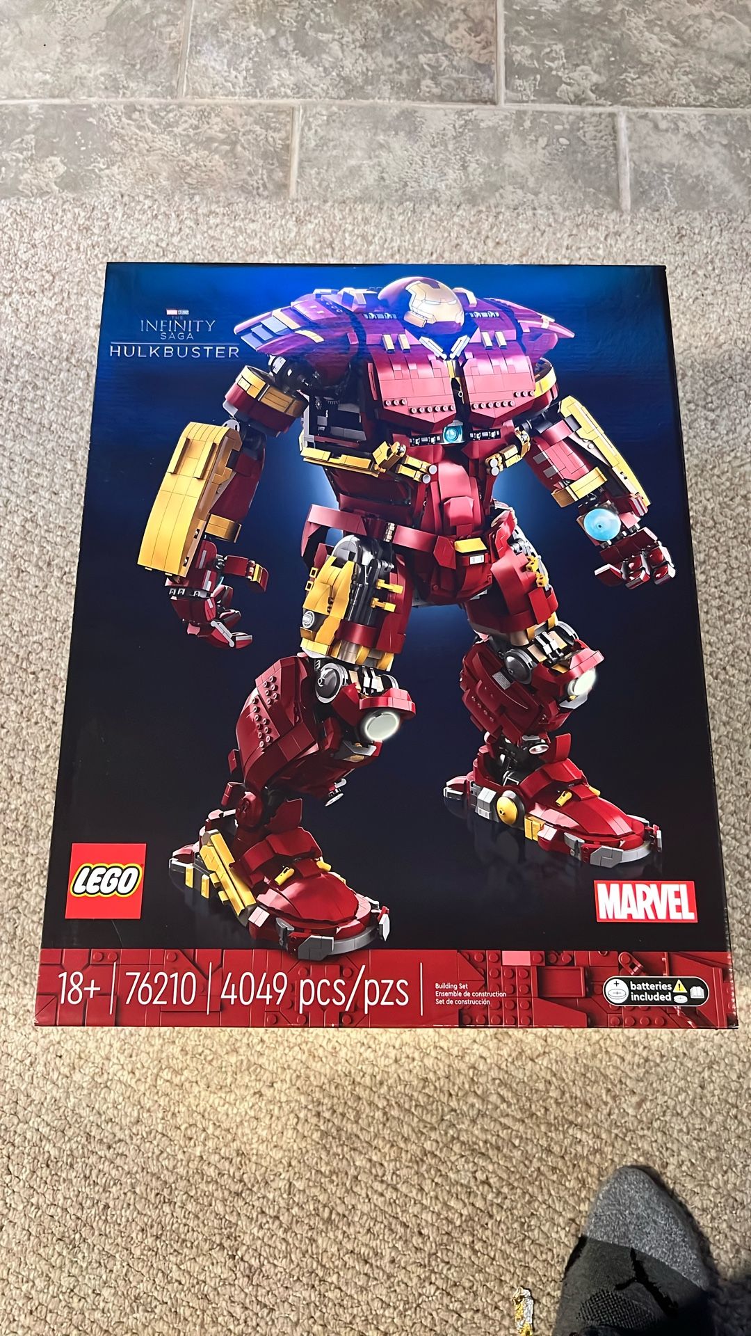 Lego Marvel 76210 Infinity Saga Hulkbuster
