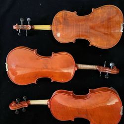 New 4/4 Violin come with case bow rosin 1violin